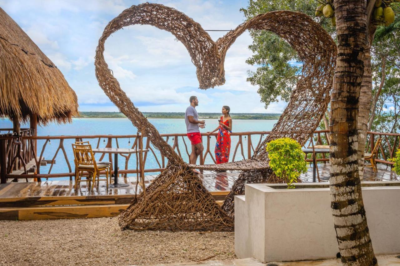 Xcabal Hotel Boutique Bacalar Ngoại thất bức ảnh