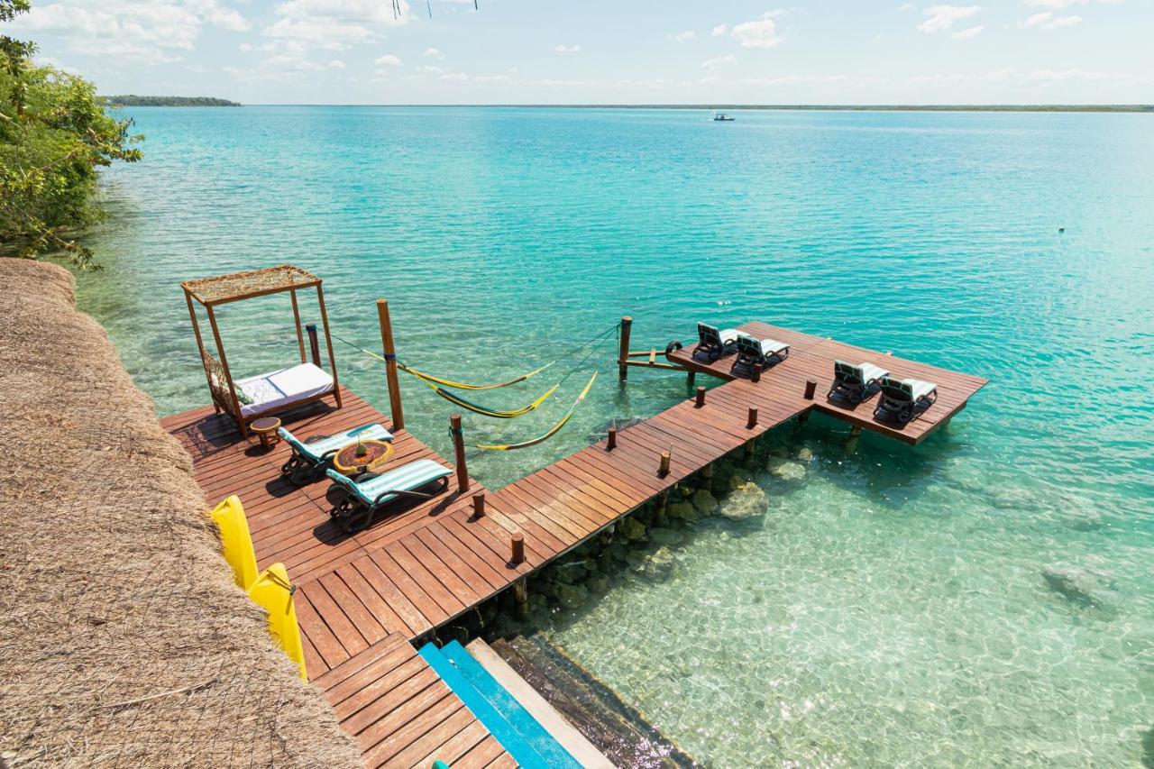 Xcabal Hotel Boutique Bacalar Ngoại thất bức ảnh